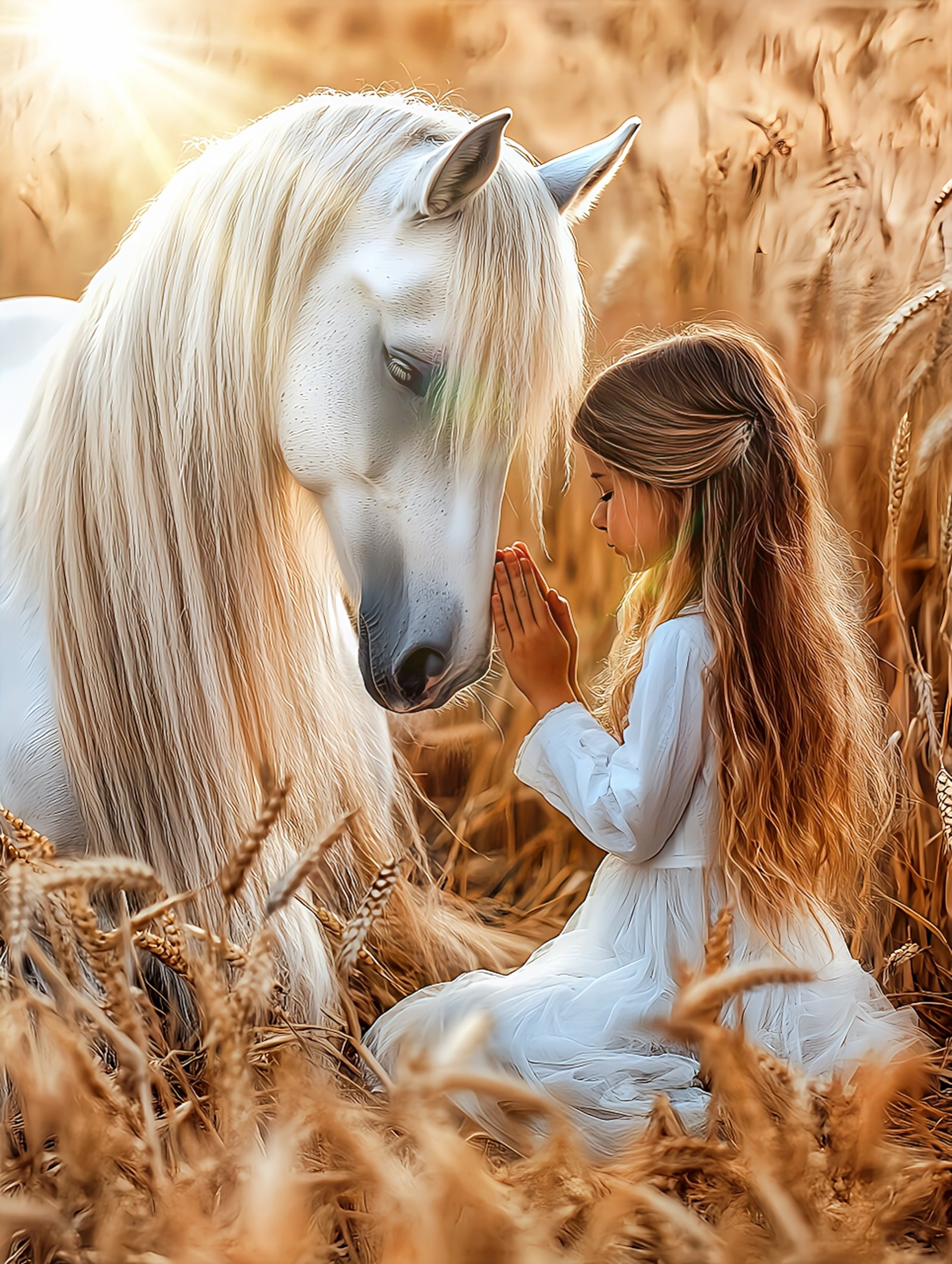 "Prayer of Innocence" – A Heartfelt Digital Masterpiece